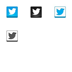 Boxy Twitter icon sets preview