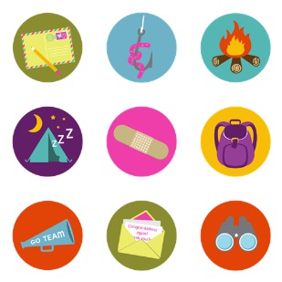 Brand Camp icon sets preview