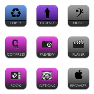 iPhone Titan icon sets preview