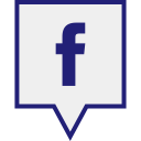 social, facebook, media, logo icon