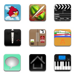 Aelous HD icon sets preview