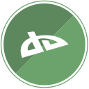logo, network, devianart, connection icon