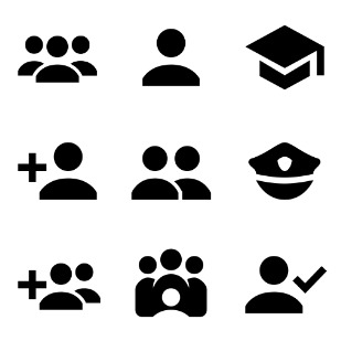 Users. Android L (Lollipop) icon sets preview