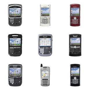 Black Berry icon sets preview