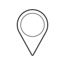 arrow, location, map, navigation, pin, marker, direction icon