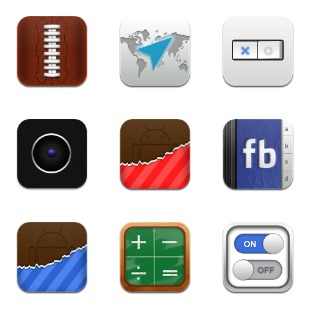 Athena HD icon sets preview