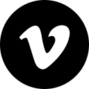 vimeo, social, online, media icon