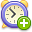 history, time, add, clock icon
