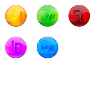 Adobe Mac II icon sets preview