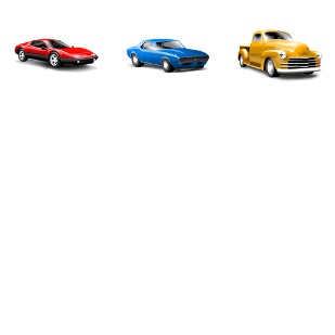 Classic Cars icon sets preview