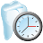 timer, stopwatch, hour, temporary, history, minute, tooth, time, clock, watch icon