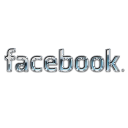 facebook, liquid, metal icon