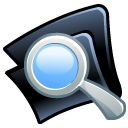 Folder, Search icon