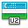 flag uzbekistan icon
