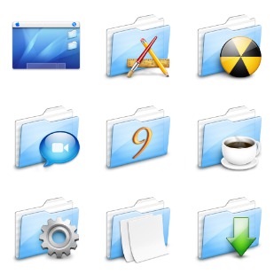 Ekisho Deep Ocean icon sets preview