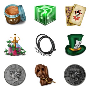 Batman Rogues Gallery icon sets preview