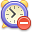 time, clock, history, delete icon