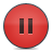 button,pause,red icon