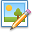 photo, picture, write, edit, pic, writing, image icon