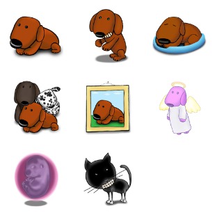 A Dogs Life icon sets preview