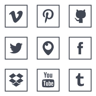 Social Media ! icon sets preview