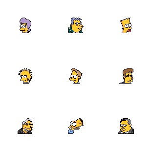 Simpsons Vol. 07 icon sets preview