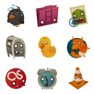 Artcore icon sets preview