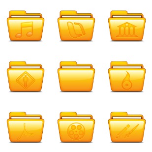 Mac Folders icon sets preview