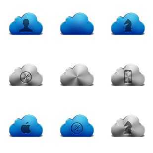 iCloud icon sets preview