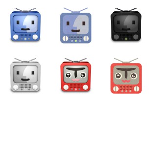 Terebi Ojisan icon sets preview