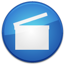 video, movie, film icon