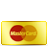 mastercard, gold, credit, card icon