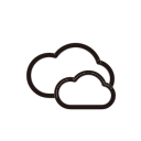 cloud, clouds, cloudy, weather icon