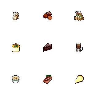 Winter Sweets icon sets preview