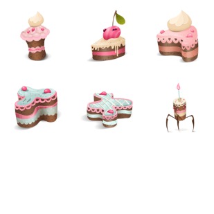 Sweets icon sets preview