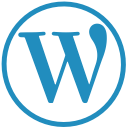 wordpress, wp, blog icon