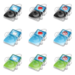 ipod video valentine icon sets preview
