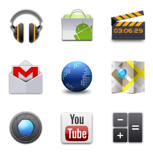 Android R2 icon sets preview