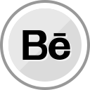 behance, social, corporate, media, logo icon