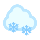 cloud, snow icon