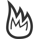 torch, burn, fire, hot, flame icon