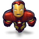 Comics Ironman Flying icon
