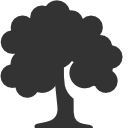tree, deciduous icon