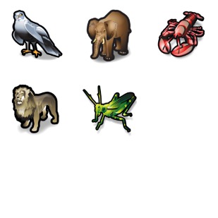 Stroke Animals icon sets preview