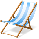 Beach, Chair icon