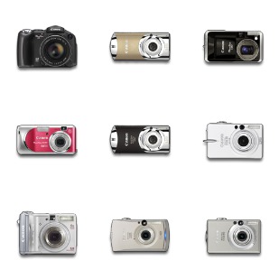 Canon Digital Camera icon sets preview