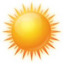 sunny,weather icon