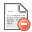 document,remove,file icon