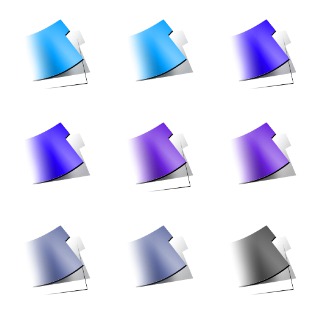 Peel Off icon sets preview