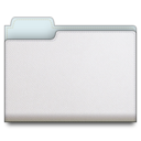 leather,folder,white icon